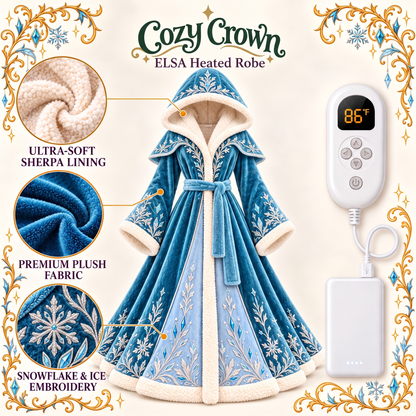 Cozy Crown Heated Robe